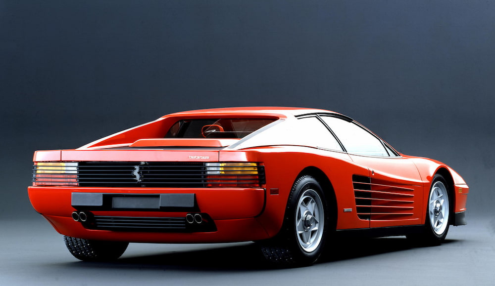 Ferrari Testarossa 1984 back