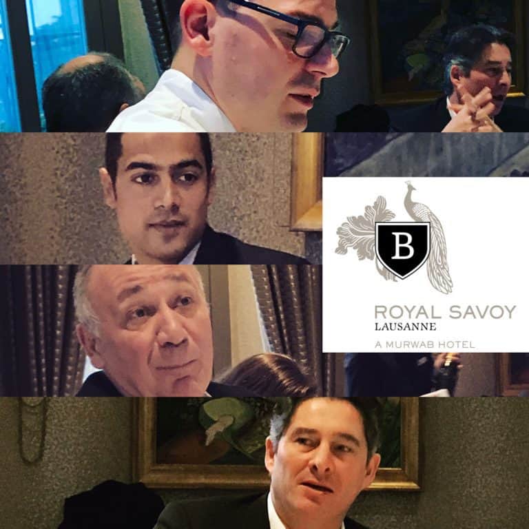 “Bubbly Breakfast” at the Lausanne Royal Savoy. When talent and creativity meet.