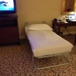 bad bed at the Conrad