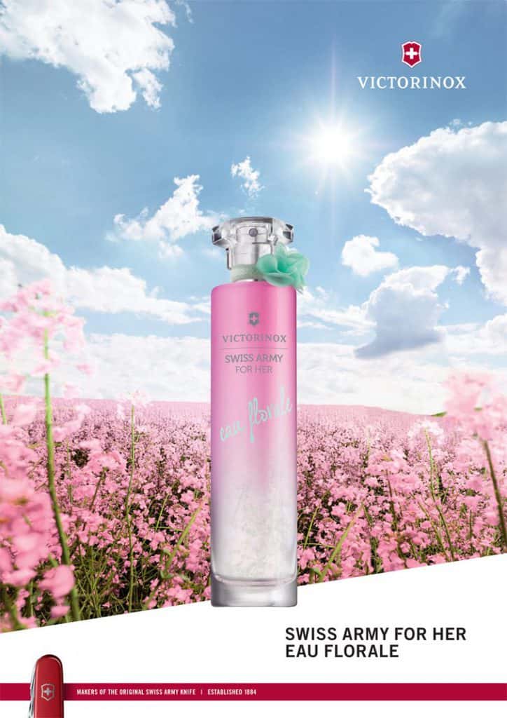 Victorinox Swiss Army for Her Eau Florale – Fresh and joyful.
