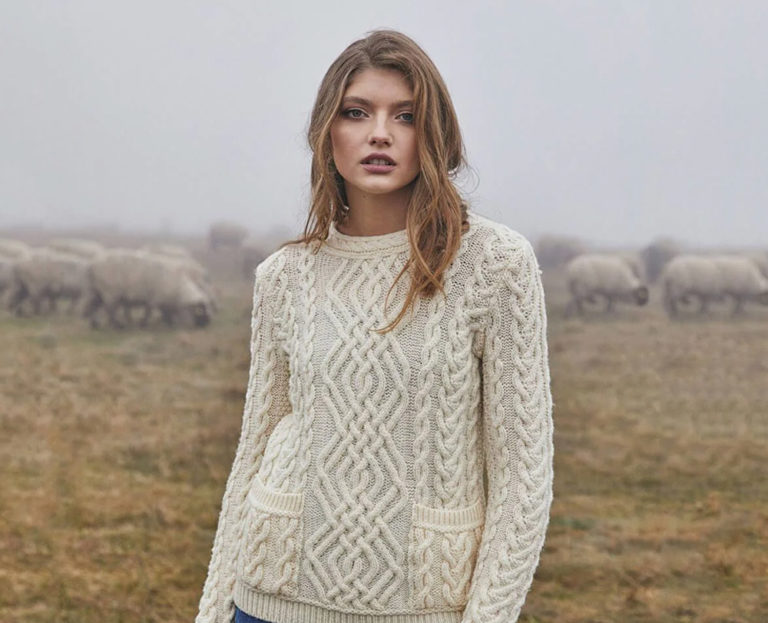 Stylish Ways to Wear an Irish Knit Sweater this Winter 