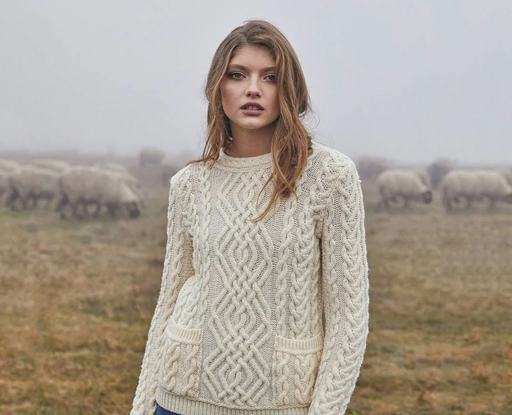 Fashionable Methods to Put on an Irish Knit Sweater this Winter
