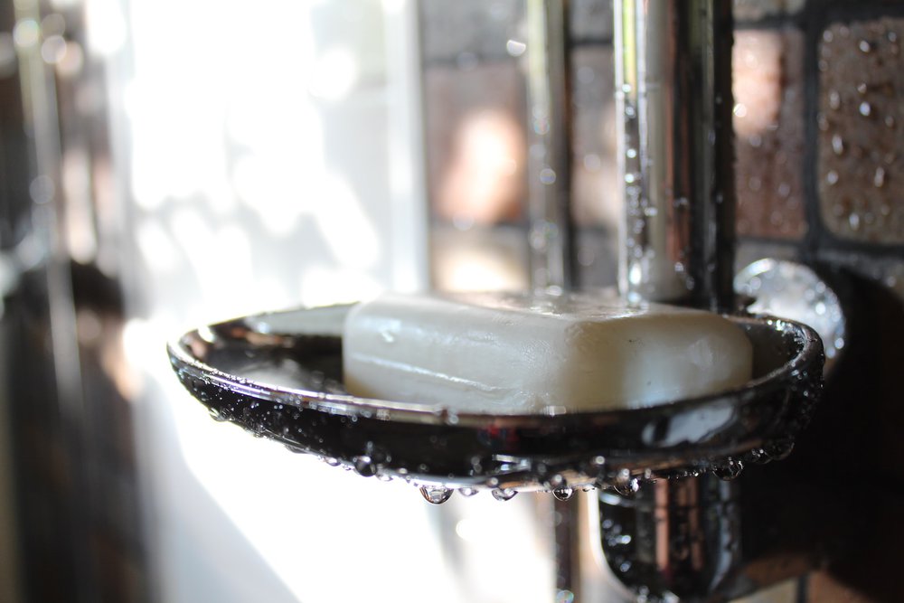 Bathroom Accessories List: Upgrade Your Space 1 soap on soap holder